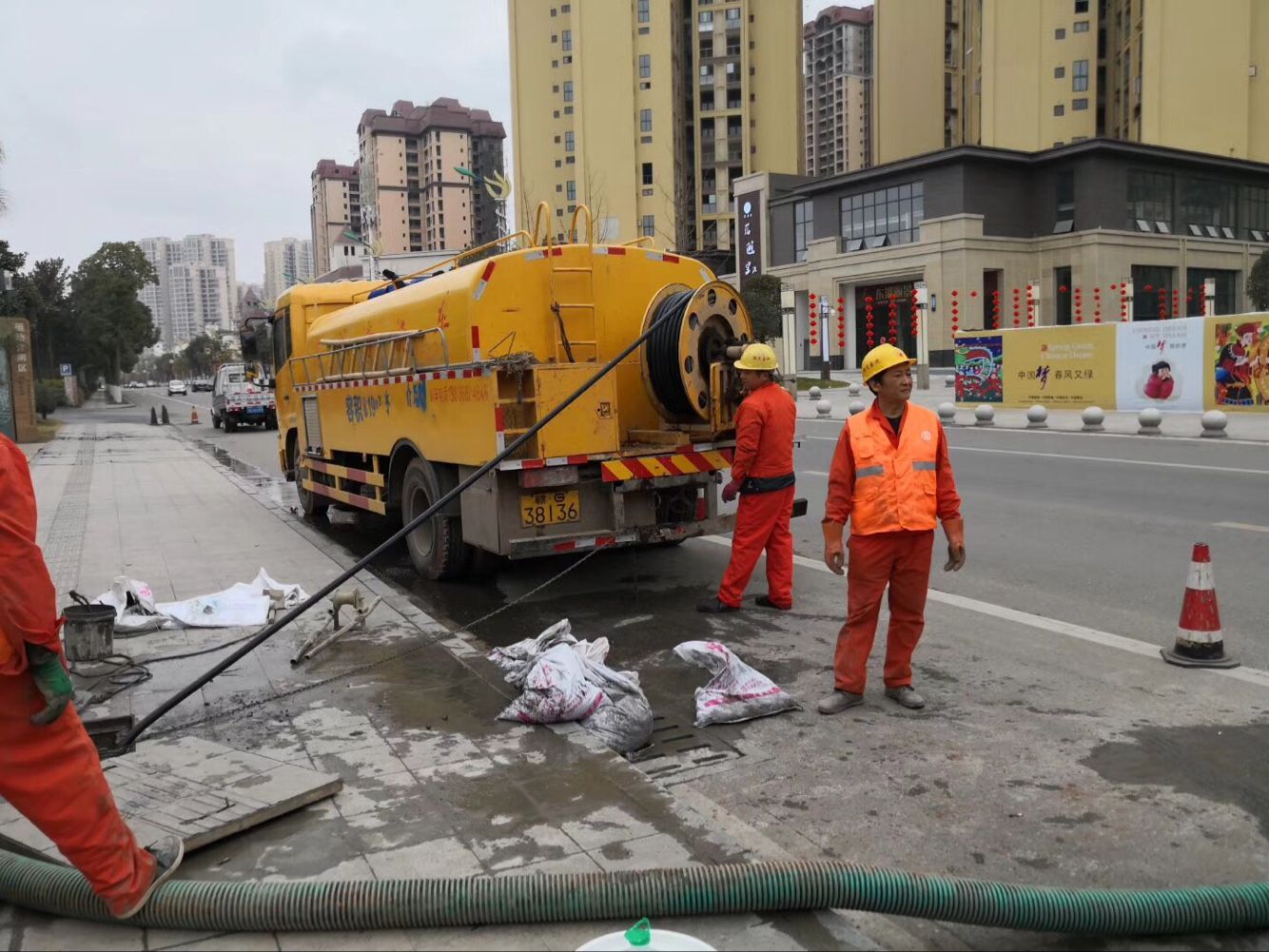 驻马店排污管道清淤-管道清洗